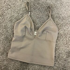 Perfect Neutral V Neck tank